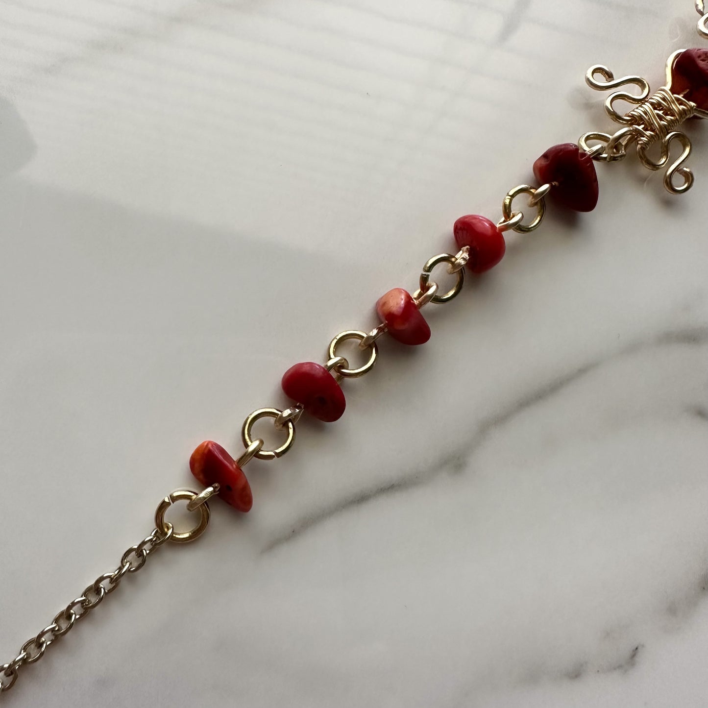 Bamboo Coral Choker