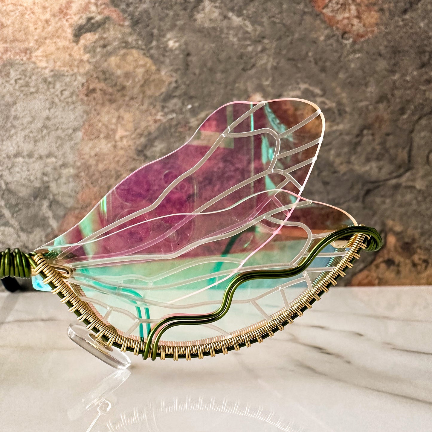 Iridescent Fairy Wing Sunglasses
