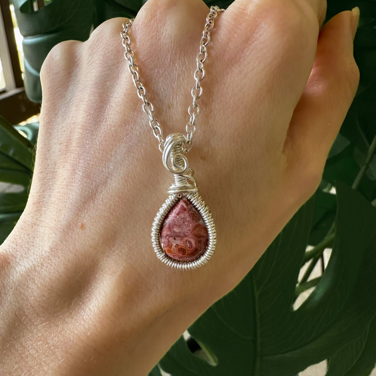 Rhodonite Pendant