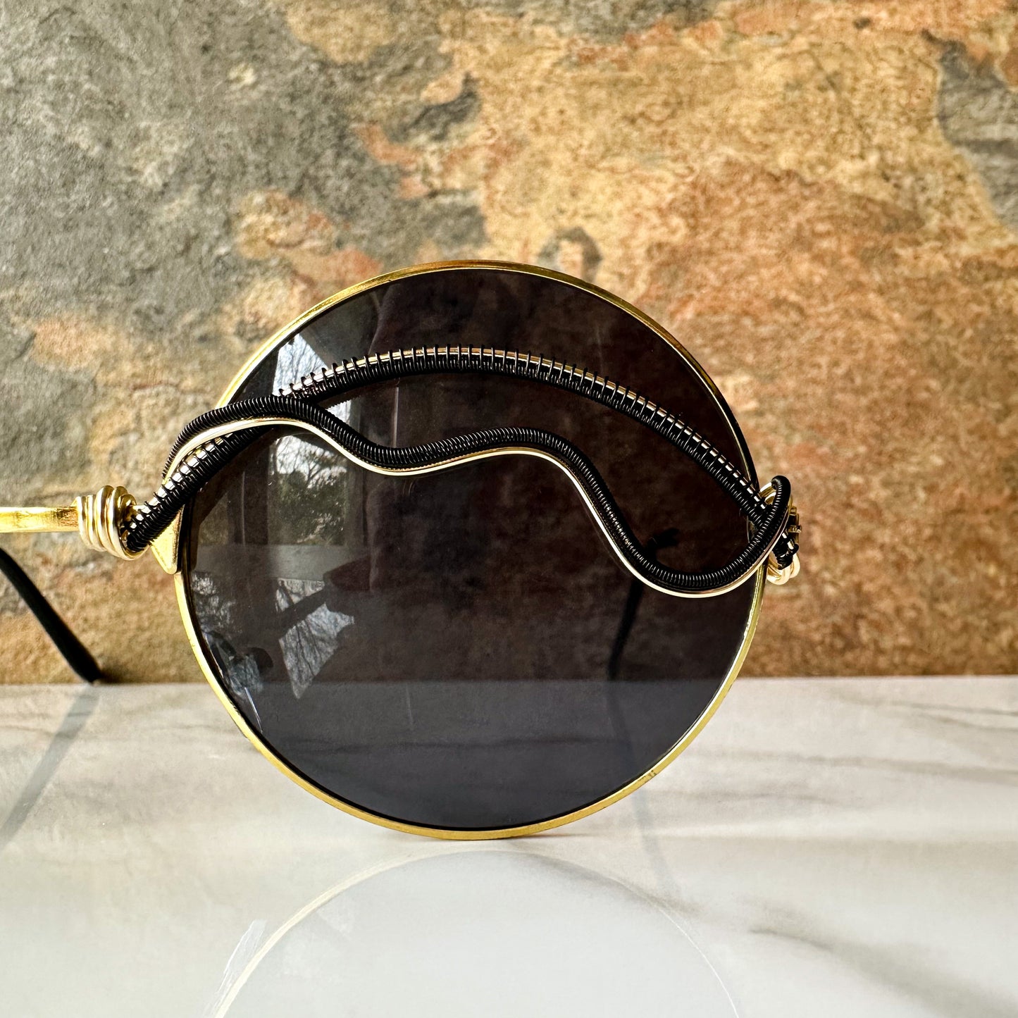 Black Round Sunglasses