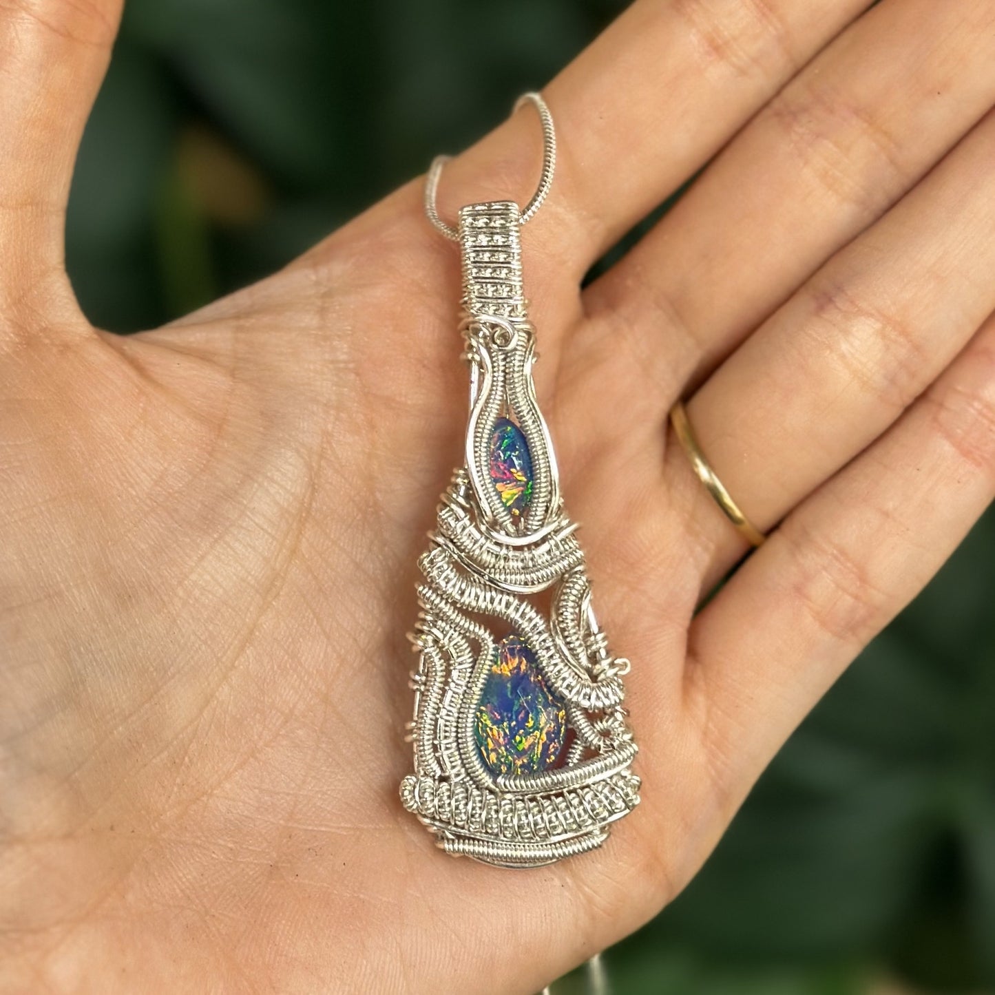 Iridescent Pendant