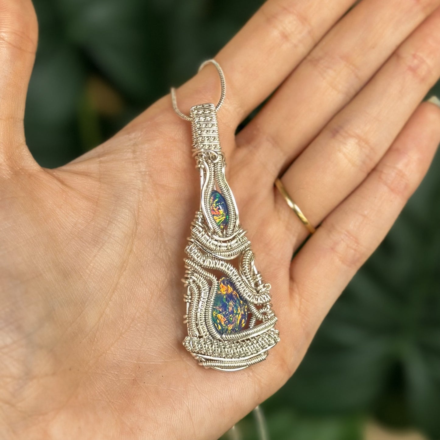 Iridescent Pendant