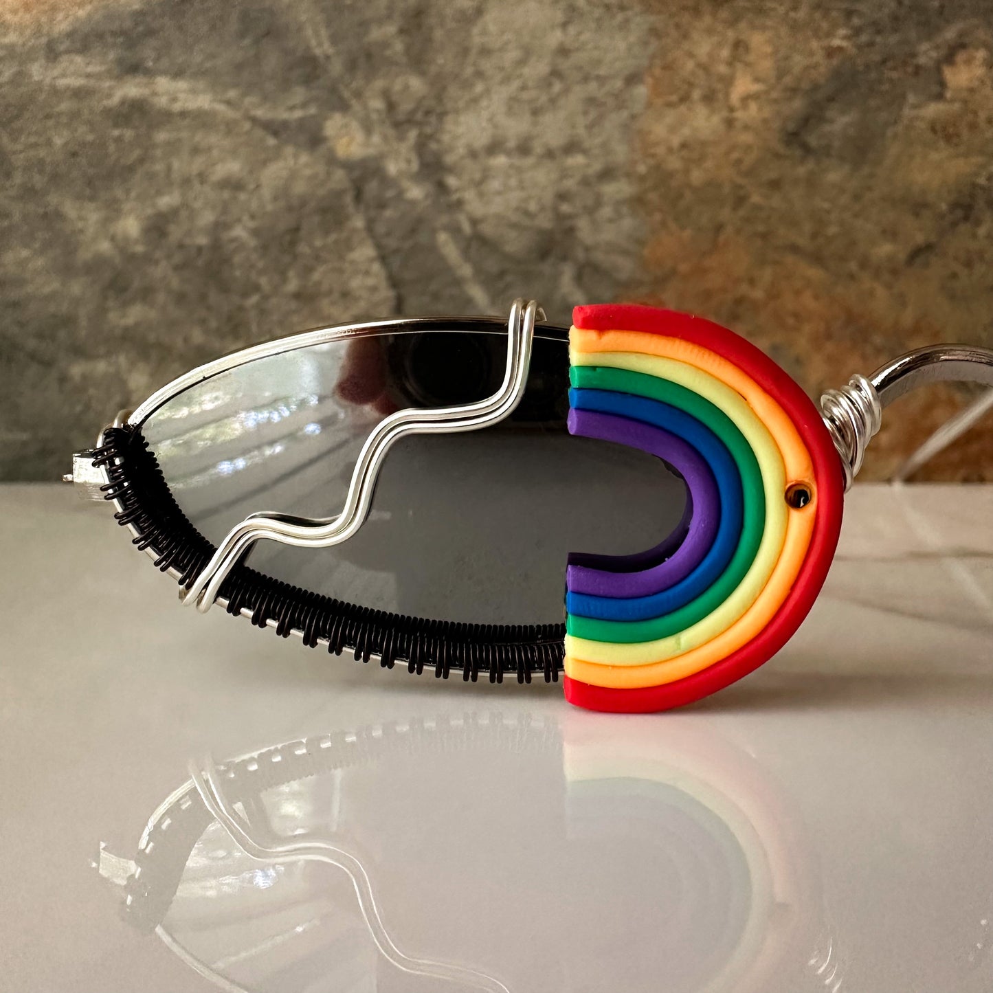 Rainbow Sunglasses | Silver