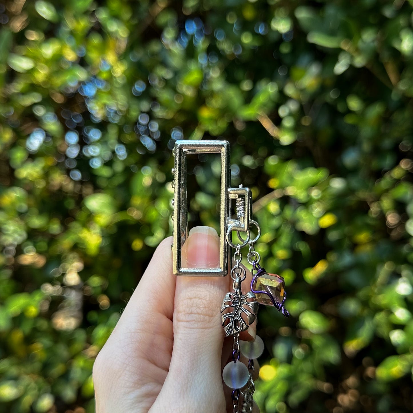 Mini Claw Clip | Silver