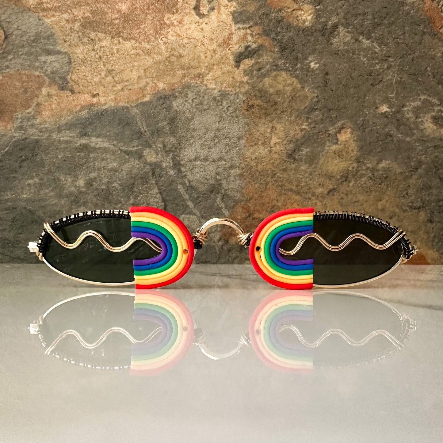 Rainbow Sunglasses | Green