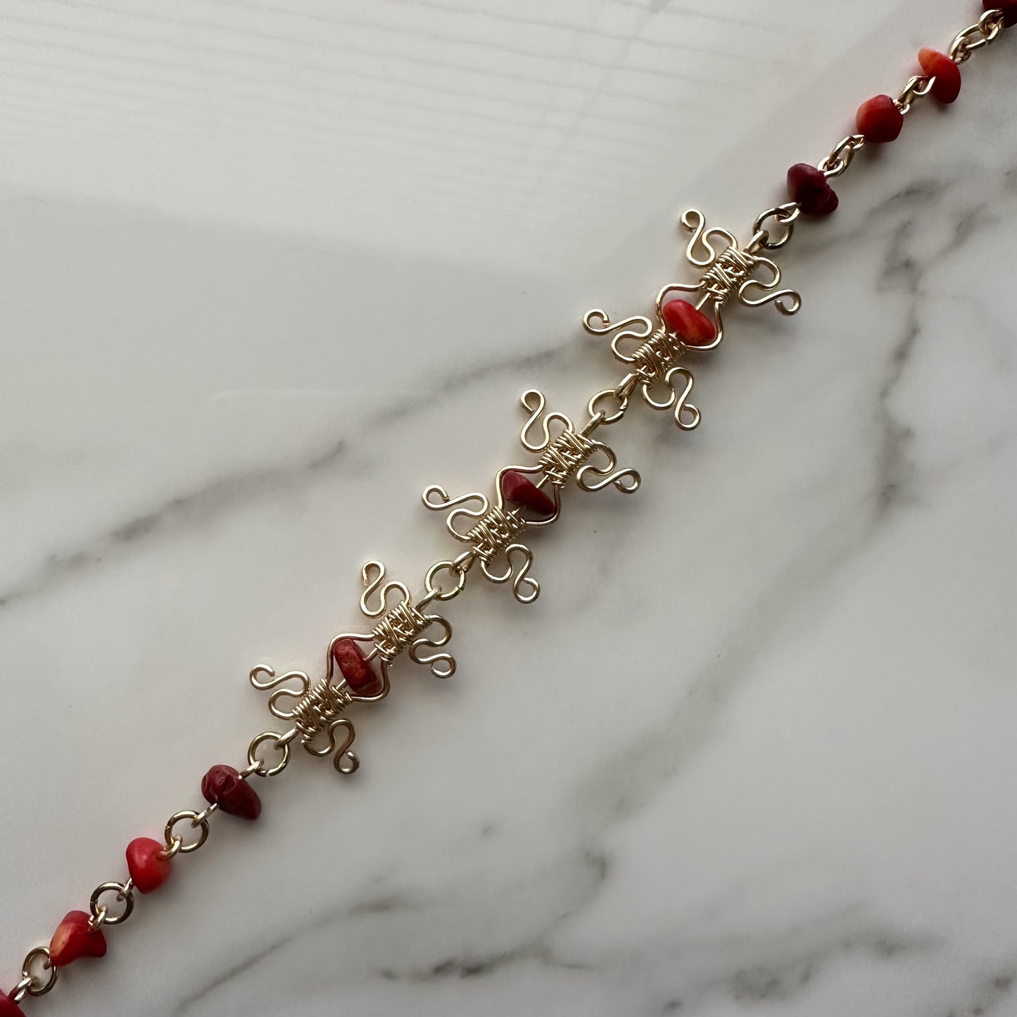 Bamboo Coral Choker