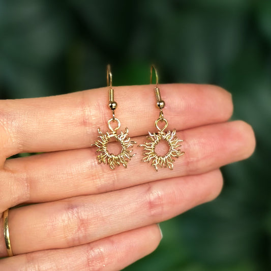 Mini Sun Earrings