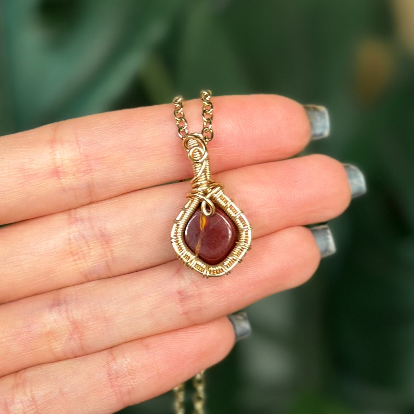 Mookaite Jasper Mini Pendant