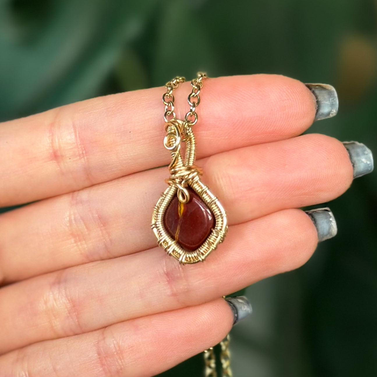 Mookaite Jasper Mini Pendant