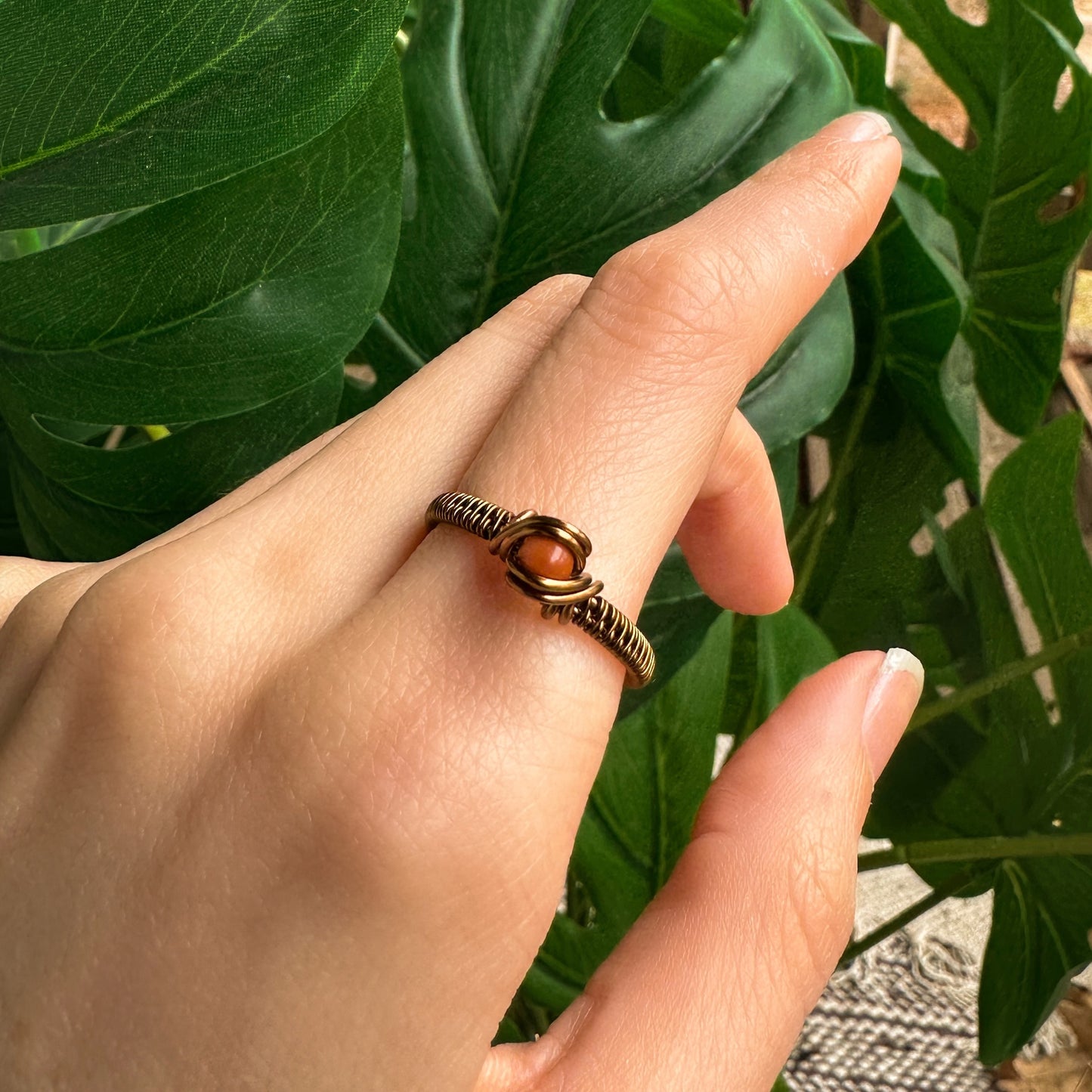 Jasper Ring | Size 8.5