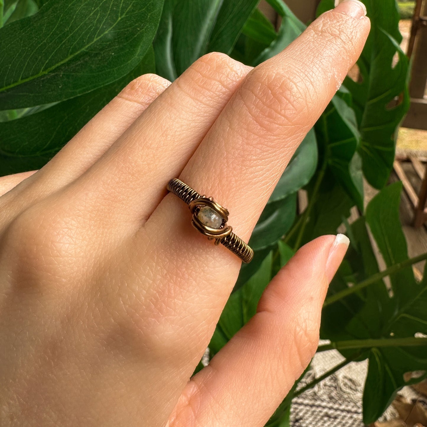 Jasper Ring | Size 8