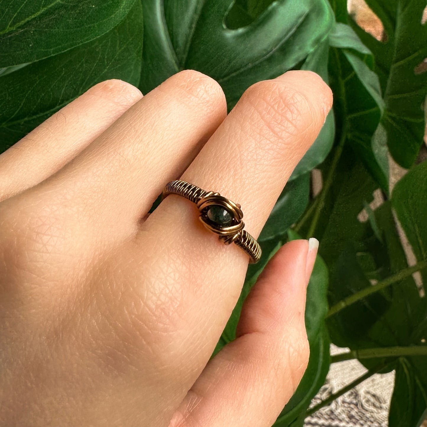 Jasper Ring | Size 7