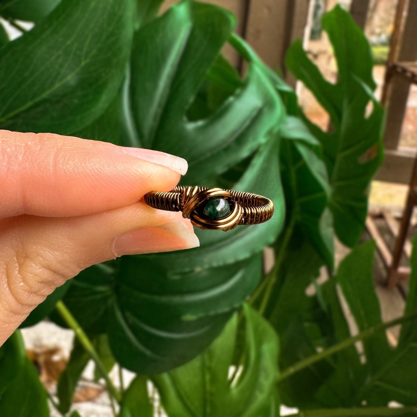 Jasper Ring | Size 7