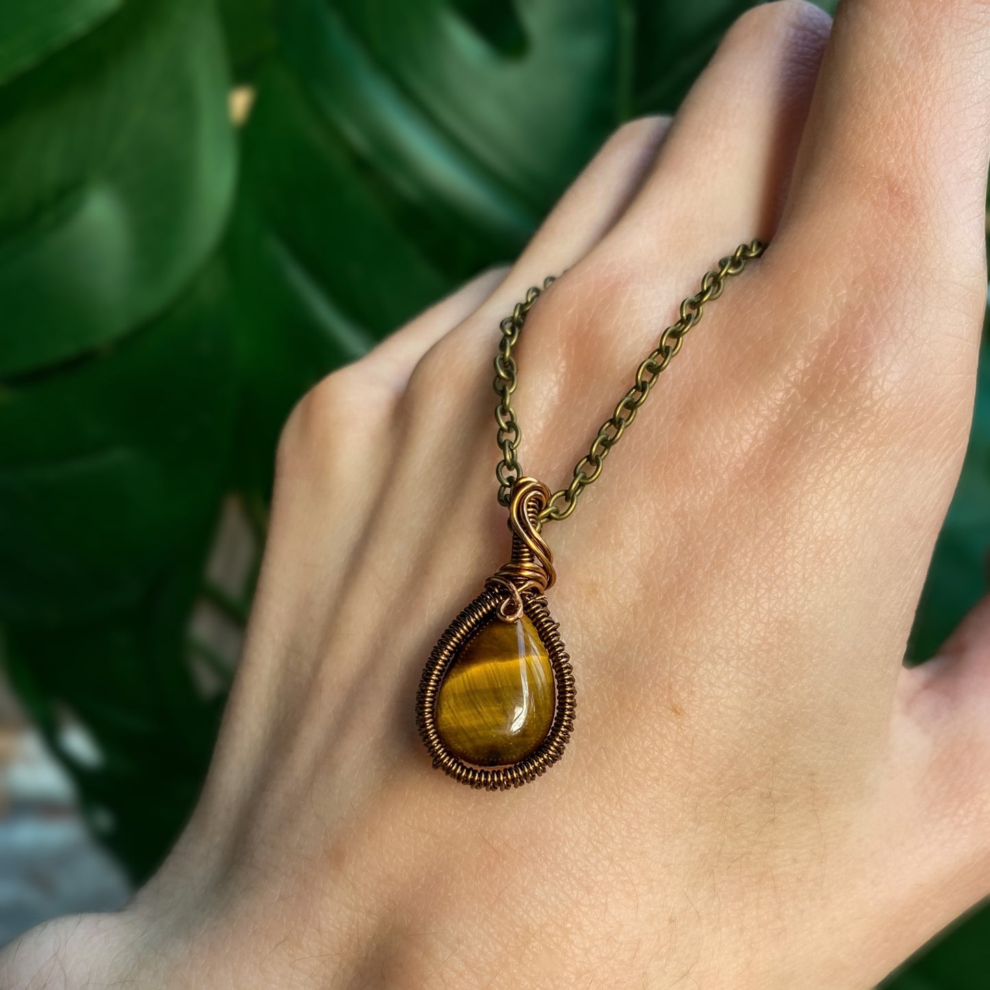 Tigers Eye Necklace