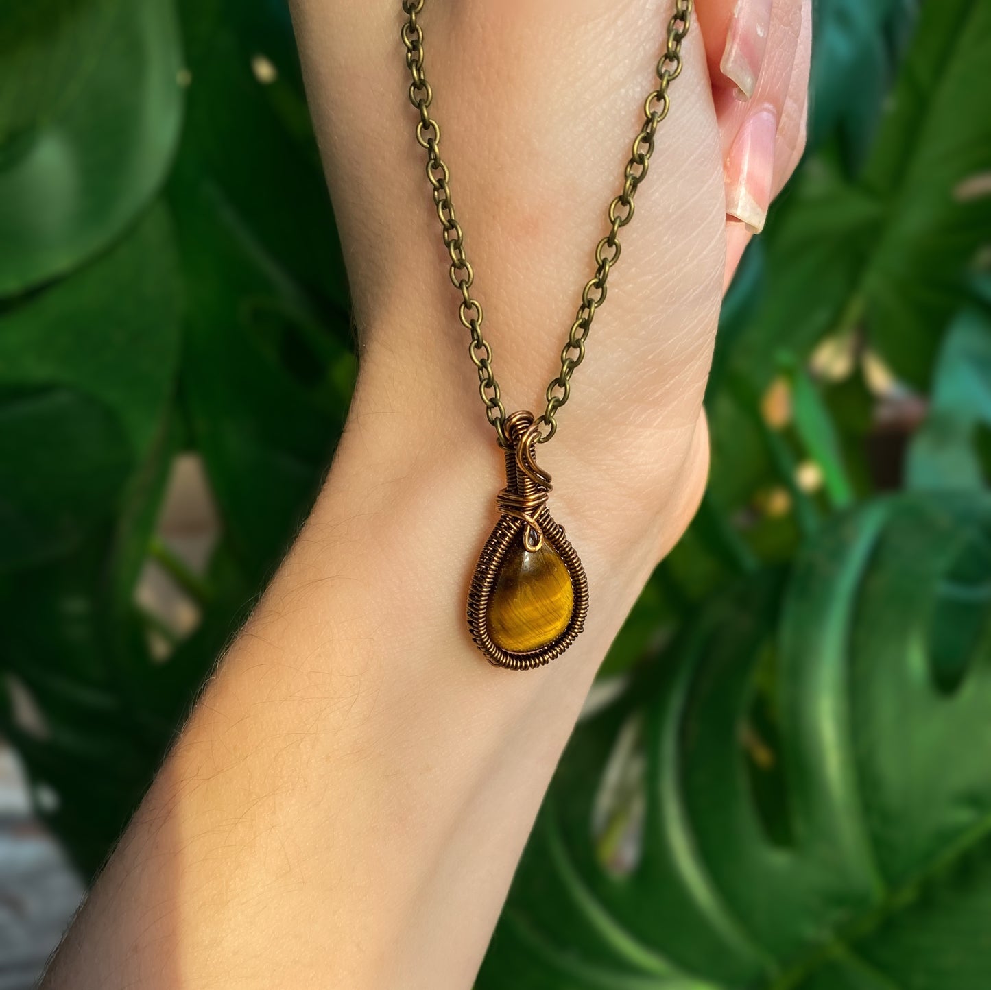 Tigers Eye Necklace