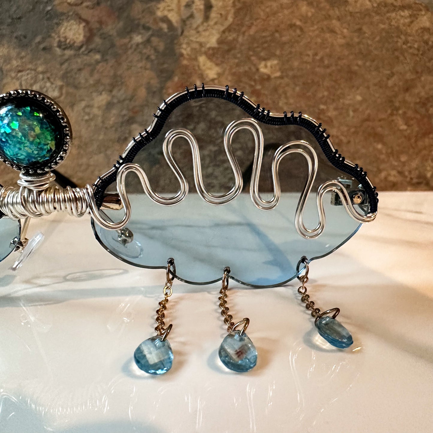 Blue Cloud Sunglasses