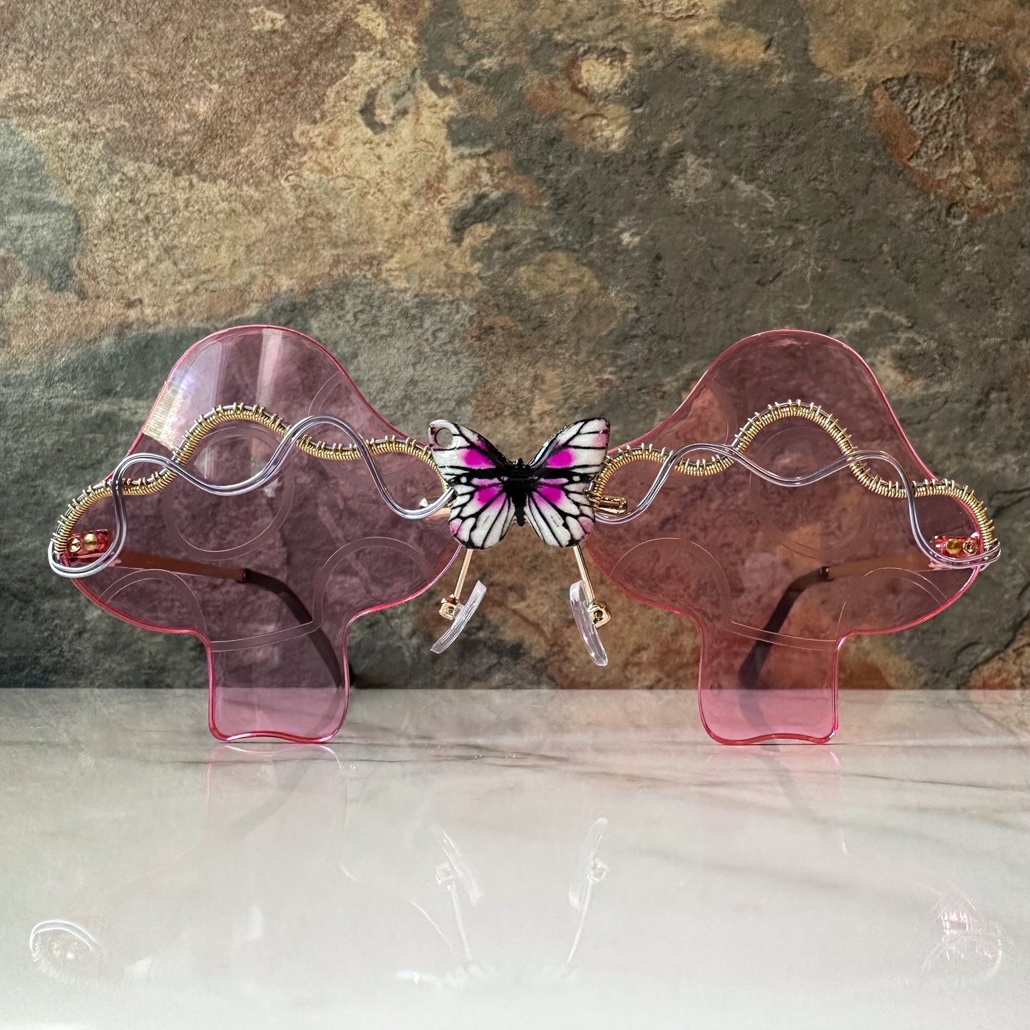 Butterfly Mushroom Sunglasses