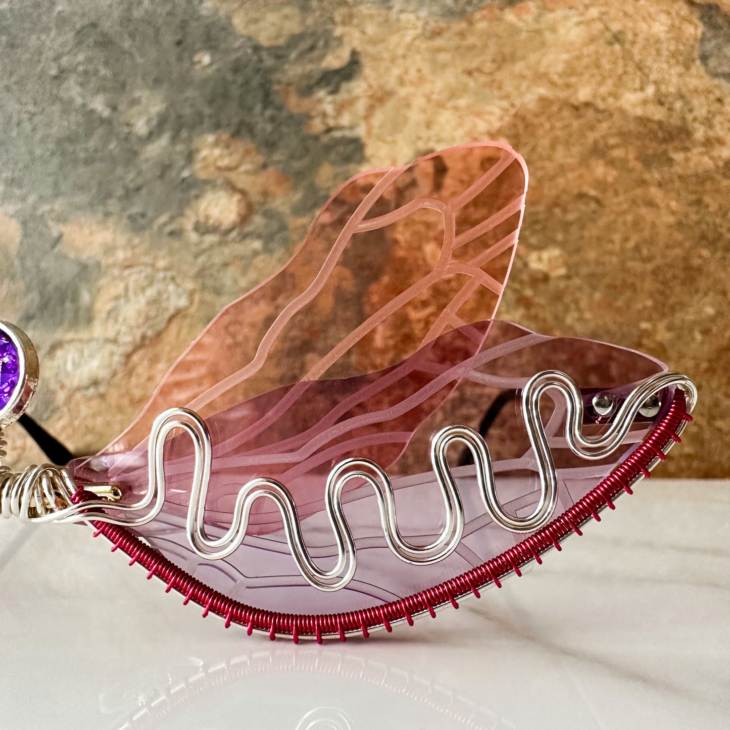 Purple Charm Fairy Wing Sunglasses