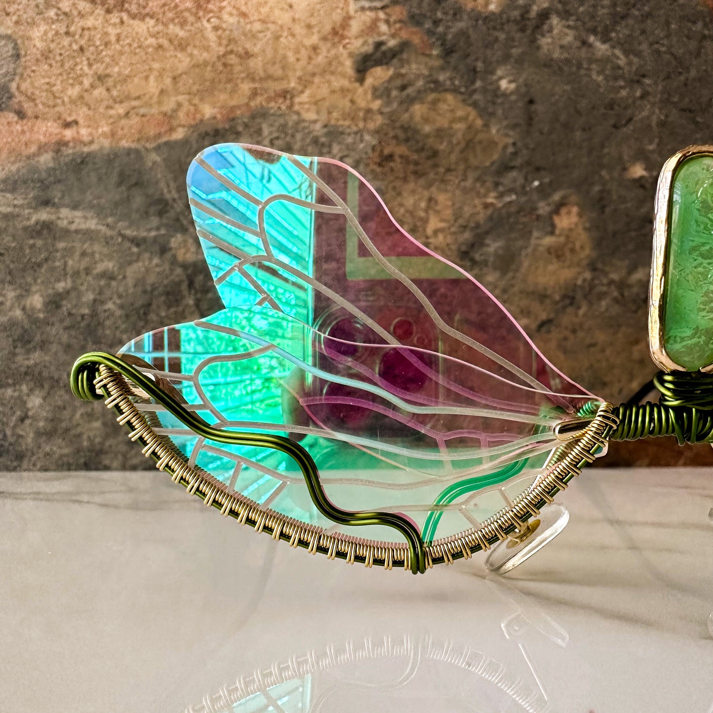 Iridescent Fairy Wing Sunglasses