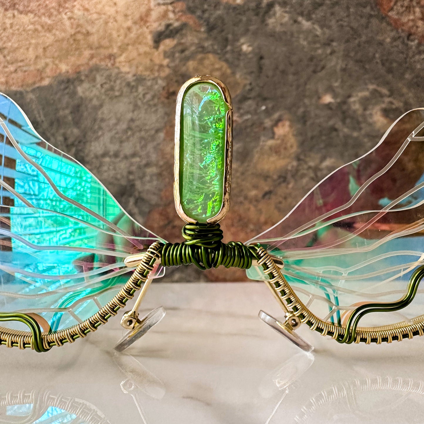 Iridescent Fairy Wing Sunglasses