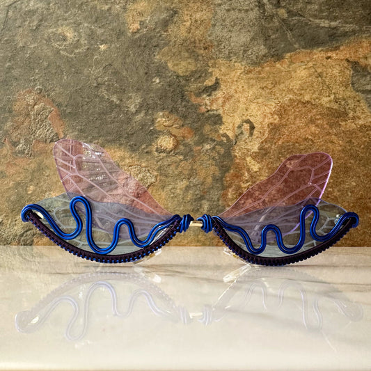 Purple/Blue Fairy Wing Sunglasses