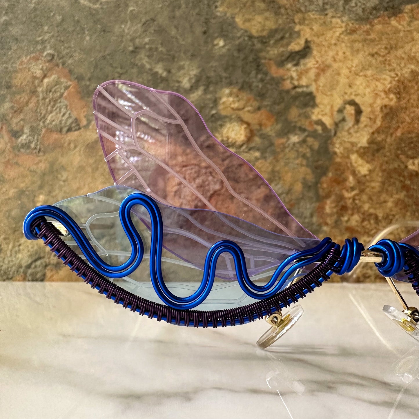 Purple/Blue Fairy Wing Sunglasses